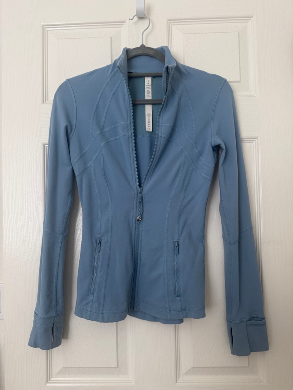 Lululemon define jacket light blue